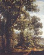 Claude Lorrain, Landscape with a goatherd and goats